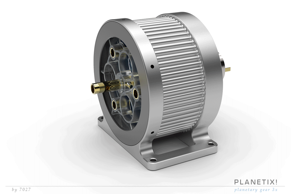 Y2491-减速器+printable-gearbox-planetix+SW+STP