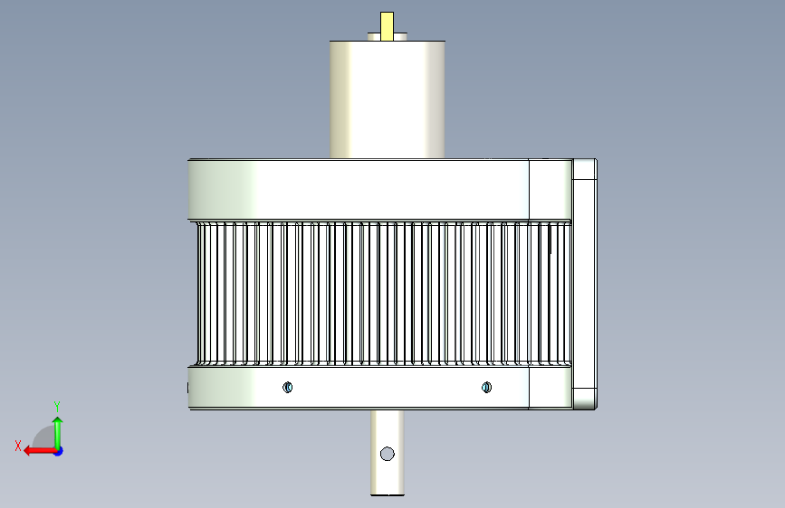 Y2491-减速器+printable-gearbox-planetix+SW+STP 背面视图