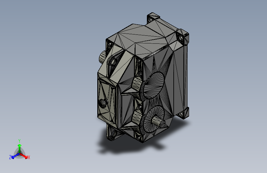Y2496-减速器+reducer--11+SOLIDEDGE+STP