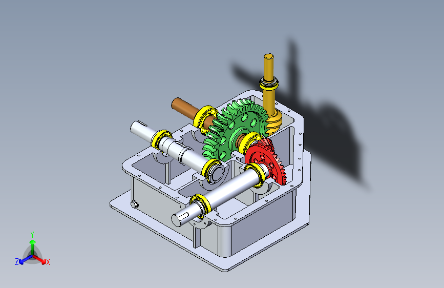 Y2500-减速器+reducer-mehrstufig-minderer+SW+STP