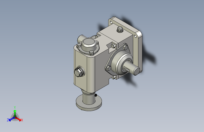 Y2502-减速器+Reductor+Tornillo+SinFin+Corona+STP