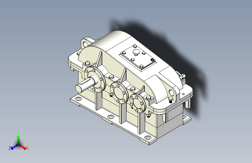 Y2514-减速器+Two-stage+helical+gear+reducer+SW