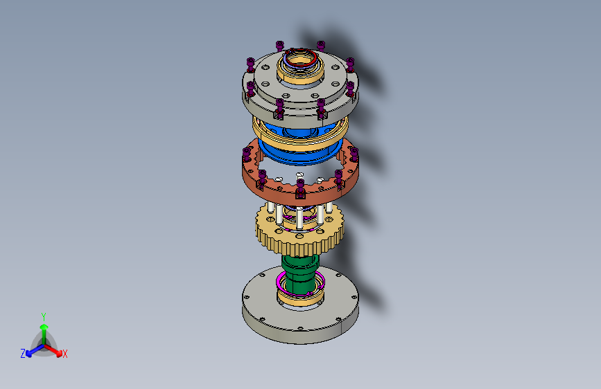 Y2519-减速器+wave-reducer+STP