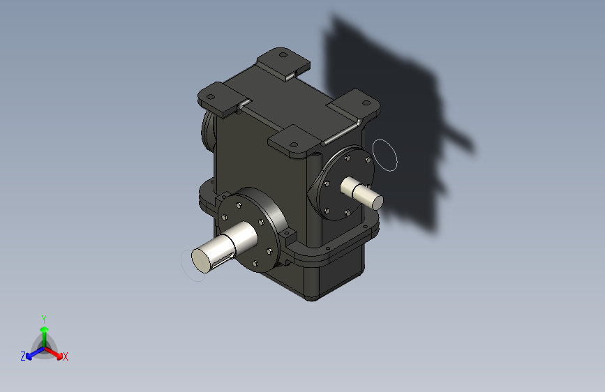 Y2521-减速器+worm-gear-23+SW