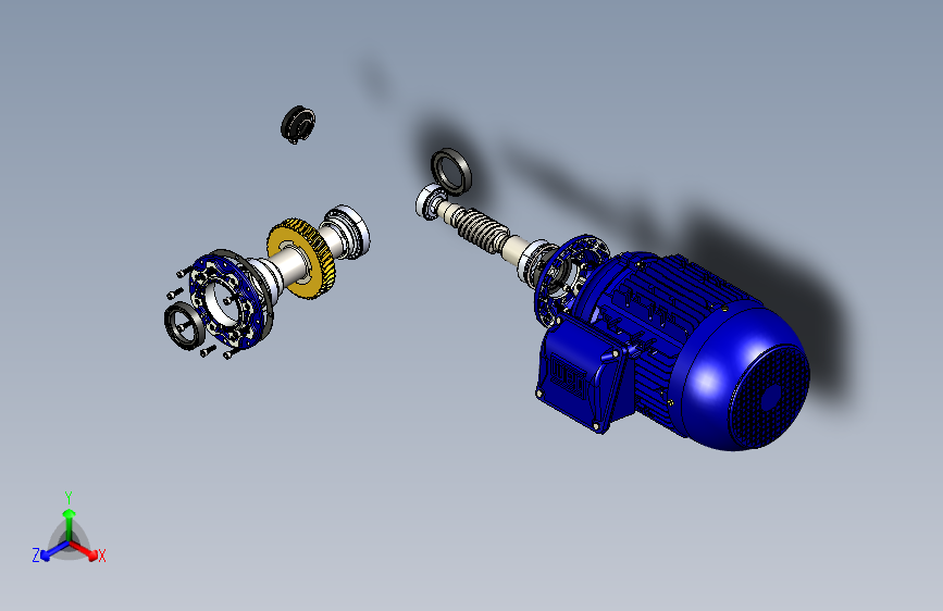 Y2524-减速器+worm-gear-reducer-13+SW+STP