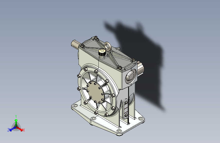 Y2526-减速器+worm-planetary-gearbox-concept+STP