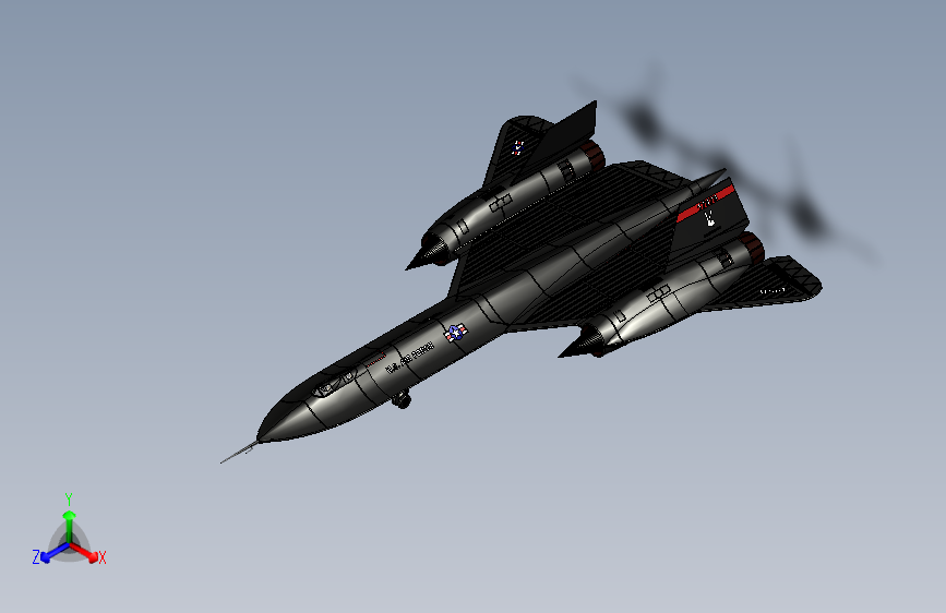 Y2546-飞机+洛克希德SR-71侦察机+lockheed-blackbird-sr71+SW+SW