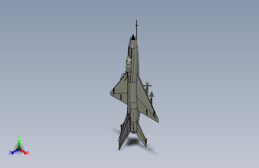 Y2554-飞机+米格21+mig21+igs+IGS