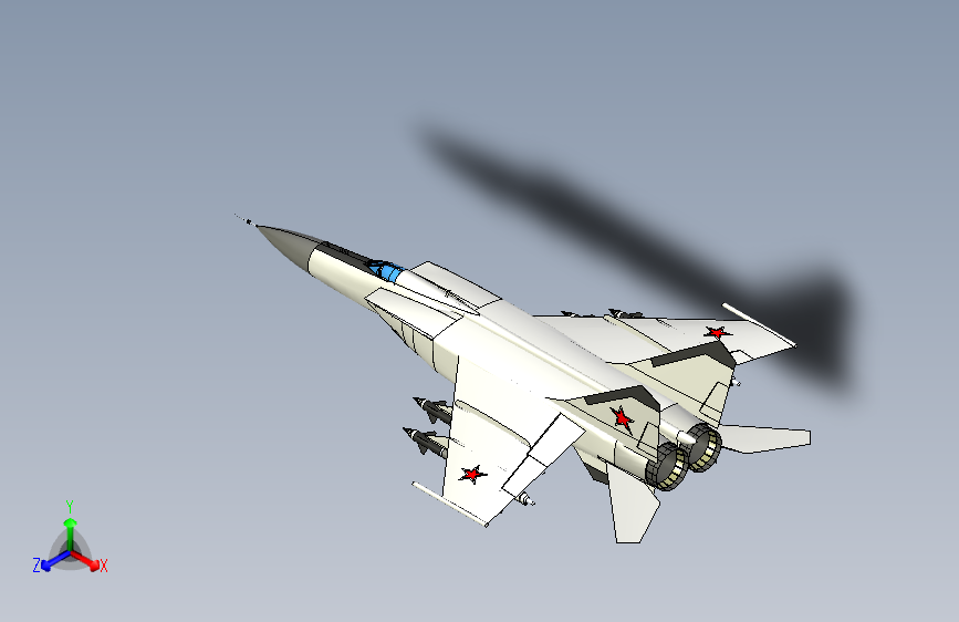 Y2555-飞机+米格25+foxbat+SW+IGS+IGS+SW