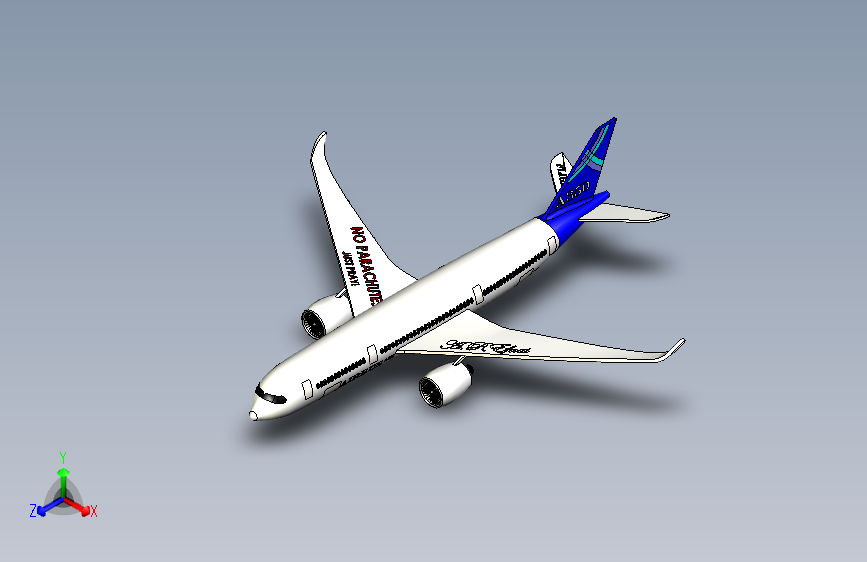 Y2570-飞机+airbus-a350-5+2+SW