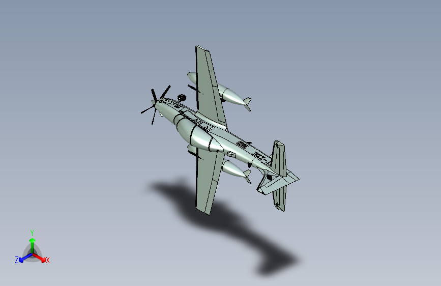 Y2605-飞机+embraer-emb-314-super-tucano-1+3+IGS