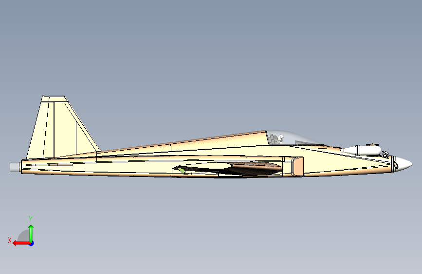 Y2608-飞机+F5-A-01+TIGER+II++STP+STP 背面视图