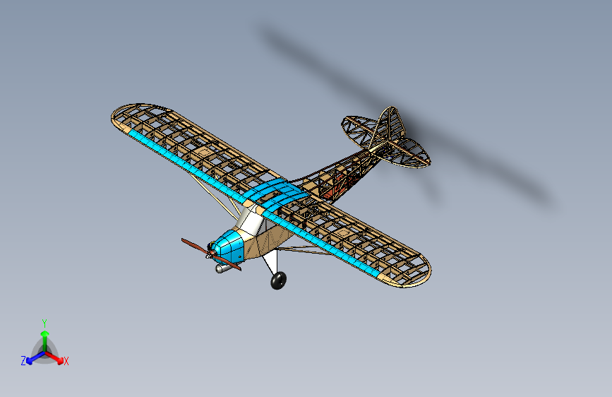 Y2669-飞机+piper+cub+j3+stp+STP