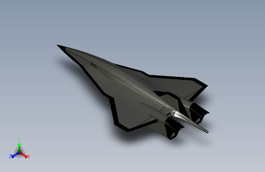 Y2677-飞机+sr-72+SW