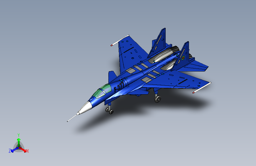 Y2682-飞机+su-33+stp+STP+SW+STL