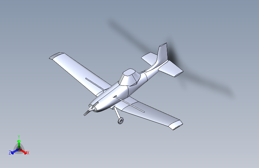 Y2699-飞机+warplane-cessna-assembly-1+1+STP