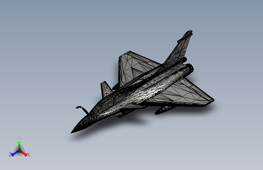 Y2739-飞机+达索阵风战斗机+dassault+rafale+stp+STP+STL