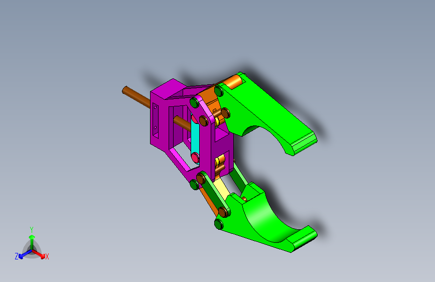 Y2785-162+robotic-arm-386+3+SW机械爪+夹爪
