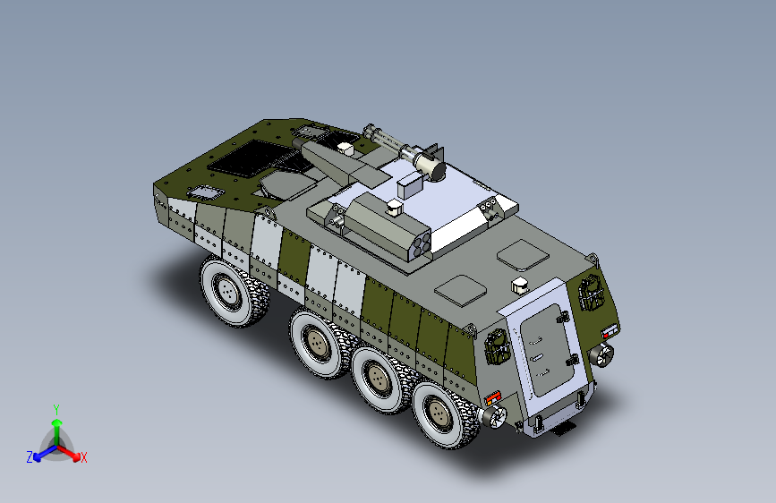 Y2862-坦克+战车+8x8-armored-vehicle+SW