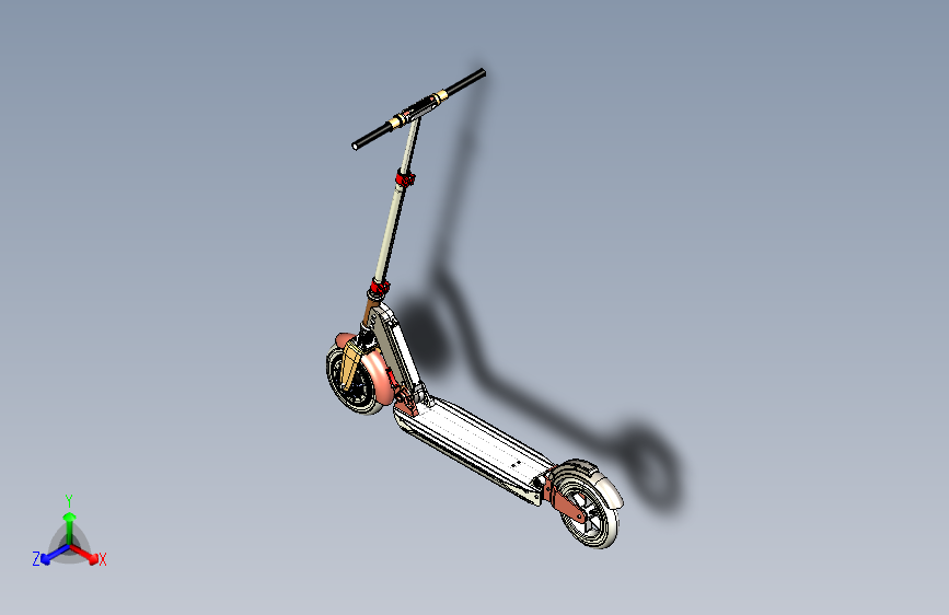 Y3784-踏板车+Scooter_whole_assy+STP
