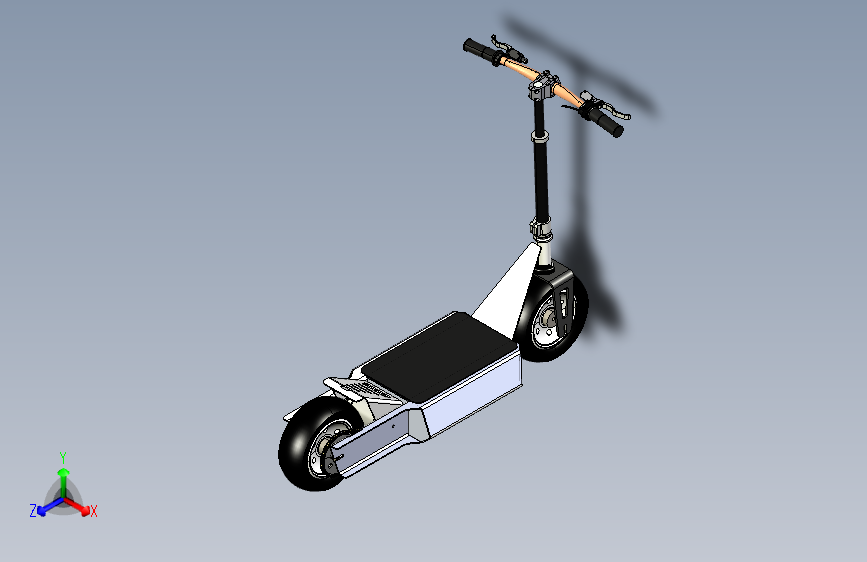 Y3800-踏板车+Electric+skate+scooter++STP