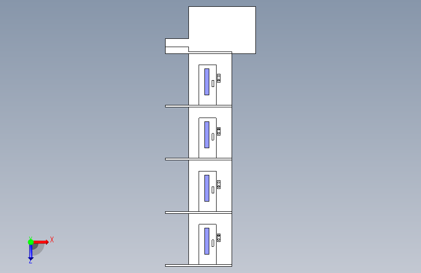 Y3039-电梯+elevator-26+X_T 俯视图