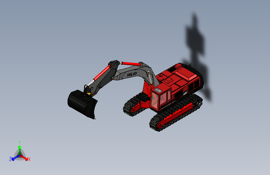 Y3048-挖掘机+excavator-volvo-ec-360+SW+X_T