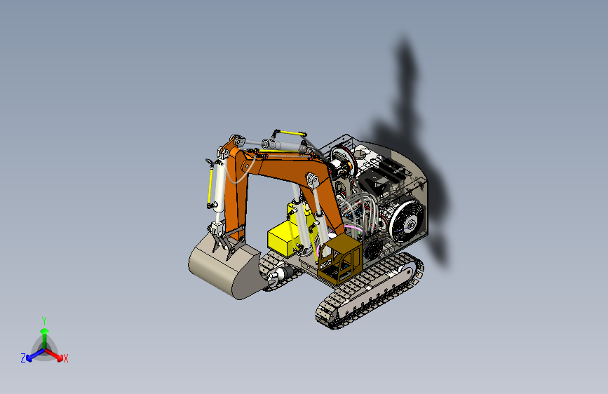 Y3077-挖掘机+1-8-rc-excavator-1+SW