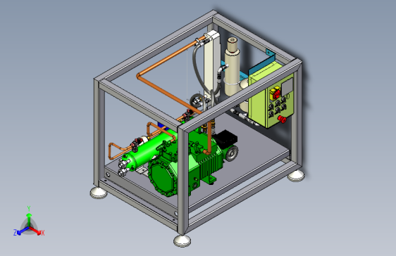 Y3161-制冷机+Chiller+for+brine+STP
