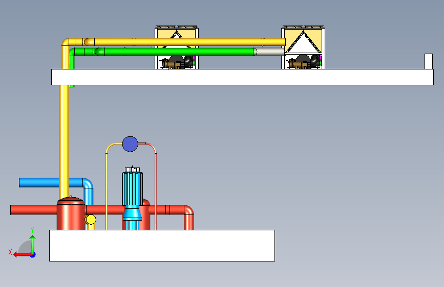Y3165-制冷机+Chiller+Plant-Private+Villa+v1+STP 背面视图