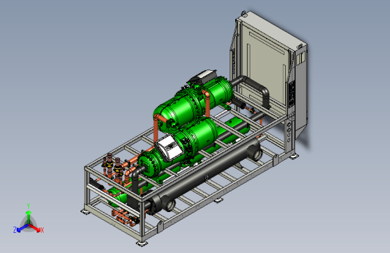 Y3169-制冷机+chiller-700-kw+STP