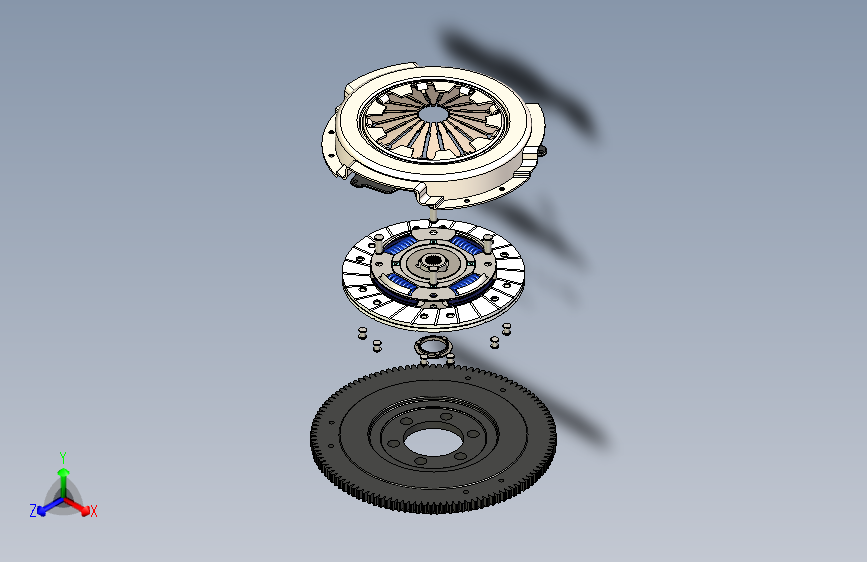 Y3179-离合器+clutch-assembly-18+SW