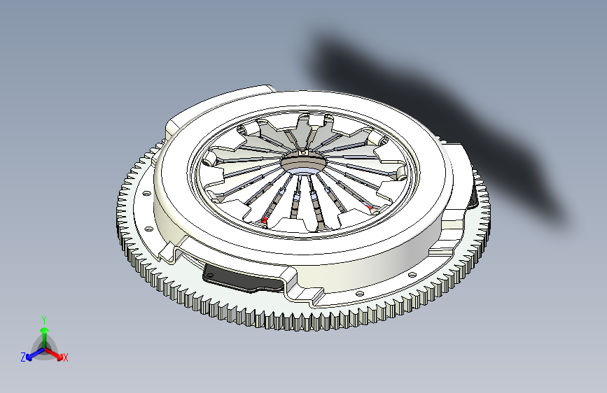 Y3182-离合器+clutch-components-and-final-assembly+SW