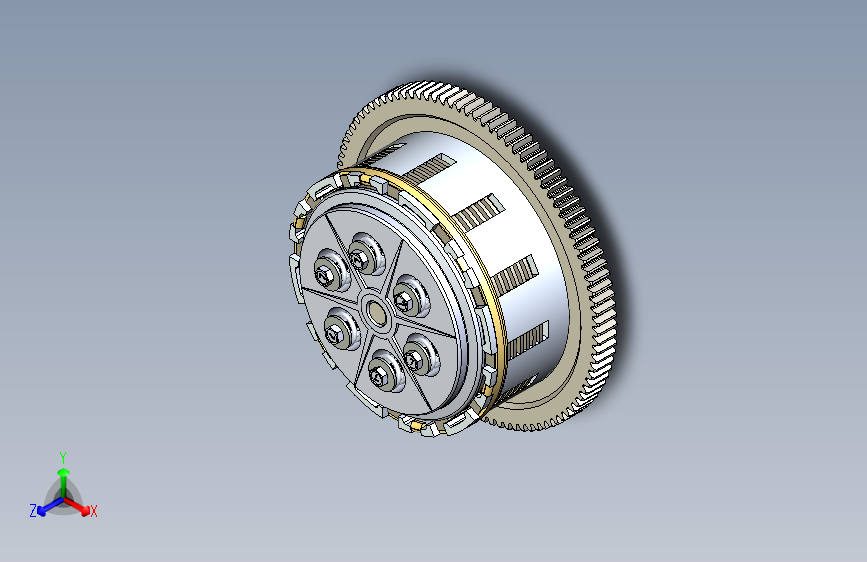 Y3184-离合器+clutch-suzuki-gs750+SW