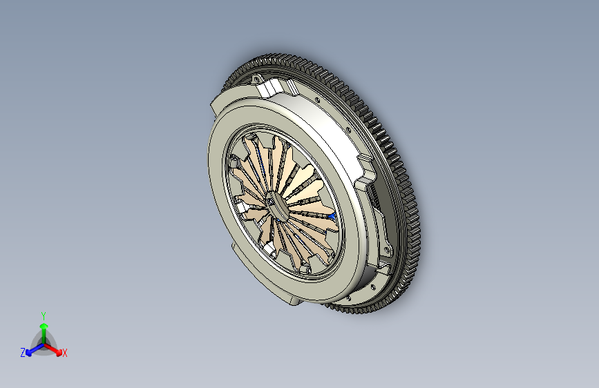 Y3198-离合器+car-clutch-1+SW