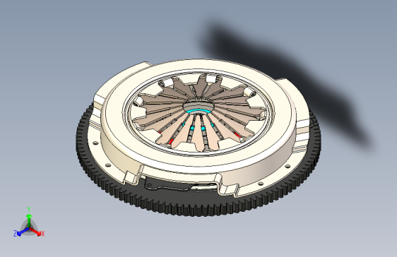 Y3204-离合器+clutch-39+SW