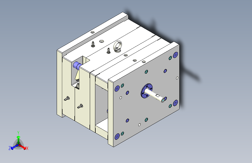 Y3241-汽车管口法兰+注塑模具+X_T