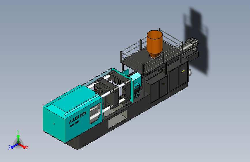 Y3286-注塑机+注塑模具+SW+pdf