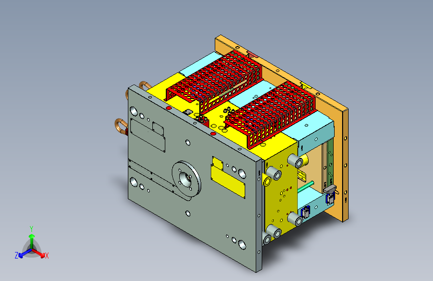 Y3292-注塑模具+basit-mold+STP