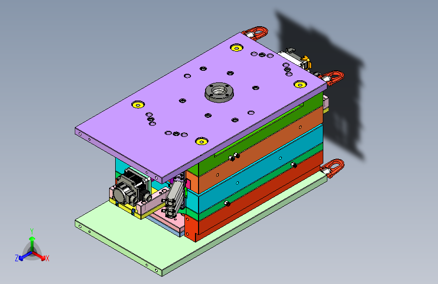 Y3318-注塑模具+plastic-injection-mold-broom-handle+IGS+X_T