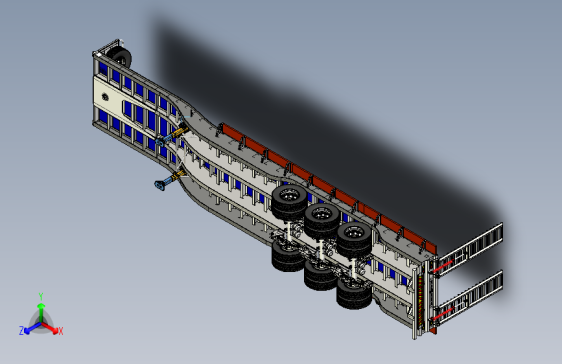 Y3324-挂车+拖车+Abnormal+Trailer+14.5m+INVENTOR+STP