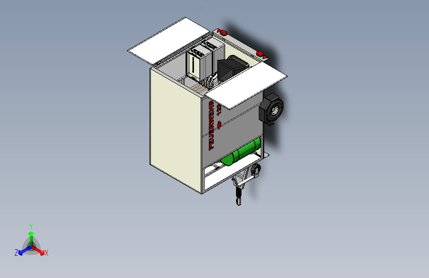 Y3378-挂车+拖车+fire-trailer-with-equipment+IGS