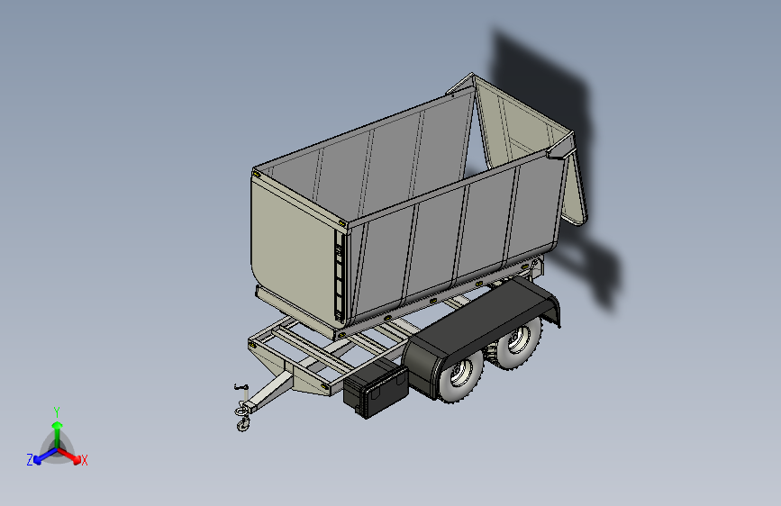 Y3620-农业机械+agricultural-two-axis-dumper+STP