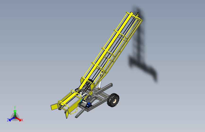 Y3626-农业机械+Bale+Loader+SW