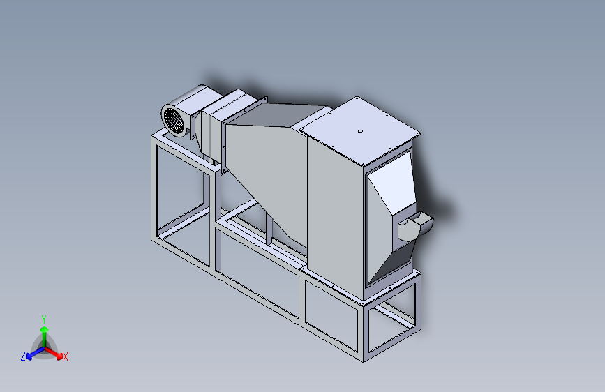 Y3634-农业机械+centre-shaft-rotary-tray-dryer+SW