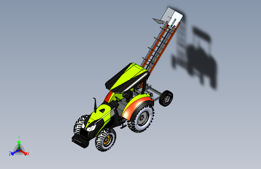 Y3639-农业机械+climb-hay-carregador-fardo-feno+IGS