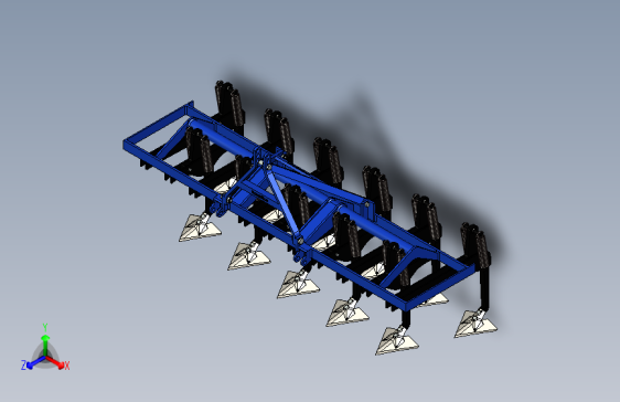 Y3643-农业机械+cultivator-kazayak-1+SW