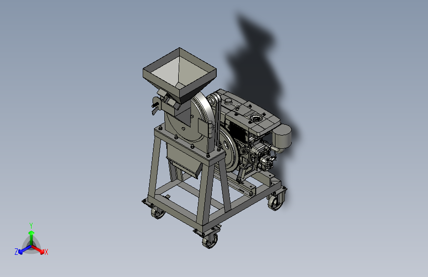 Y3648-农业机械+disk-mill-machine+STP