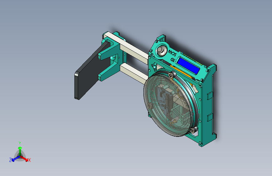 F0036-3D扫描仪模型图