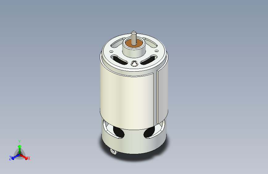 F0132-solidworks有刷直流电机